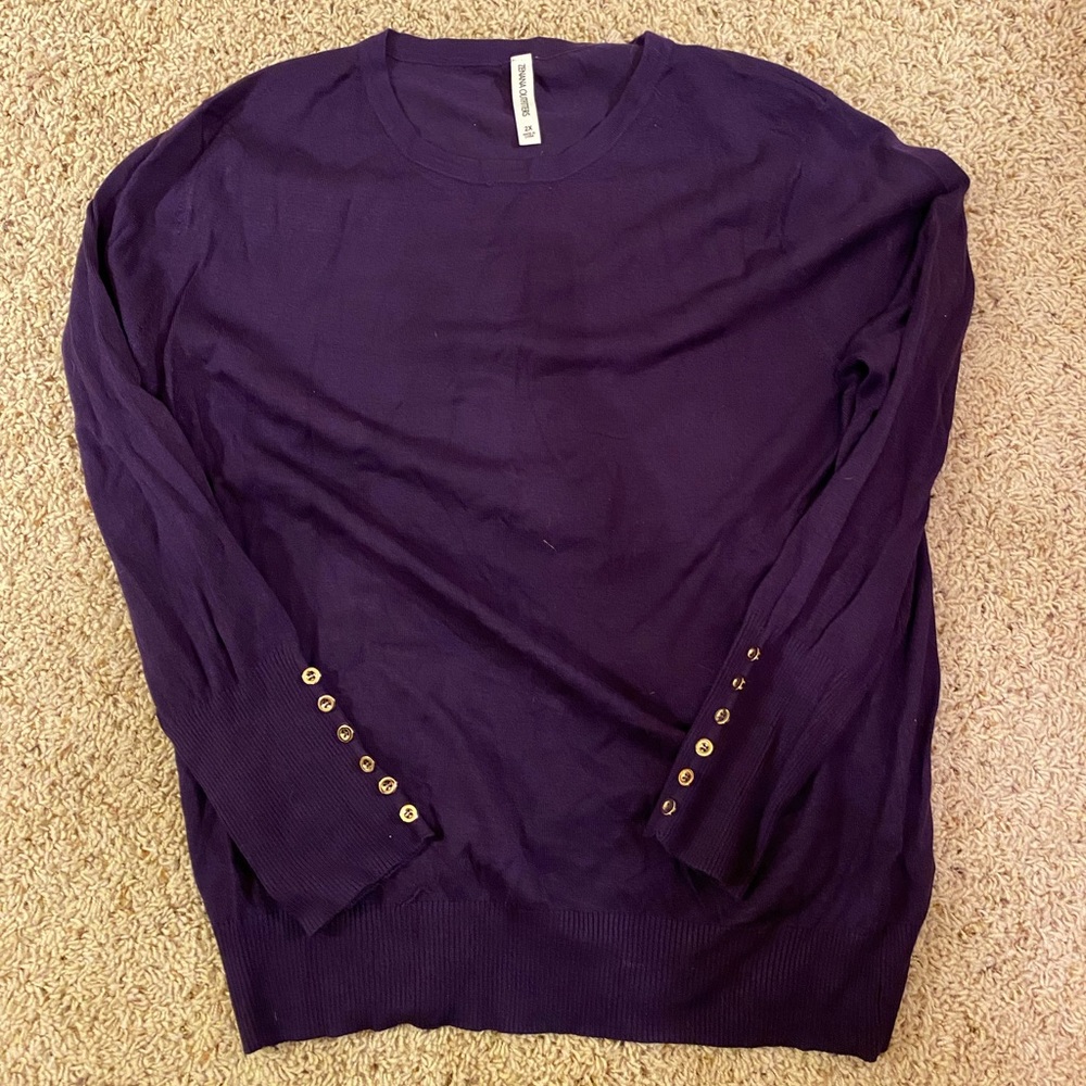 Purple sweater